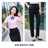 Shirt, mini-skirt suitable for men and women, work top, with short sleeve