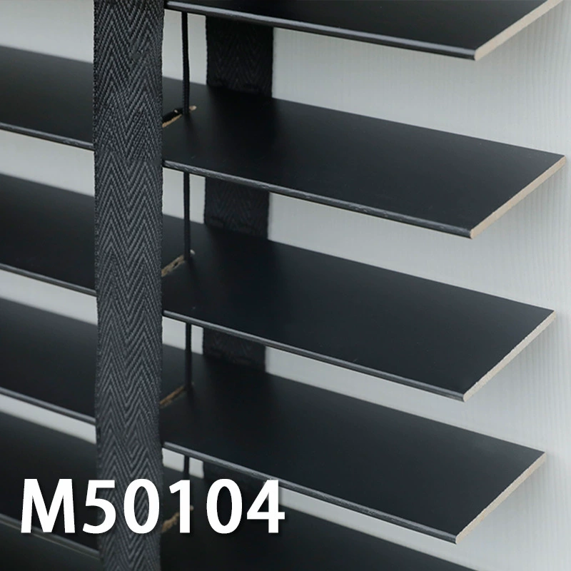 Basswood Solid Wood Blinds (Fugelin) — 5 cm Slats, Custom Width & Height