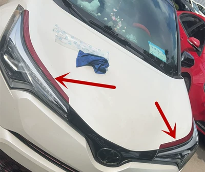 Lamp eyebrow: Toyota Trim Exterior