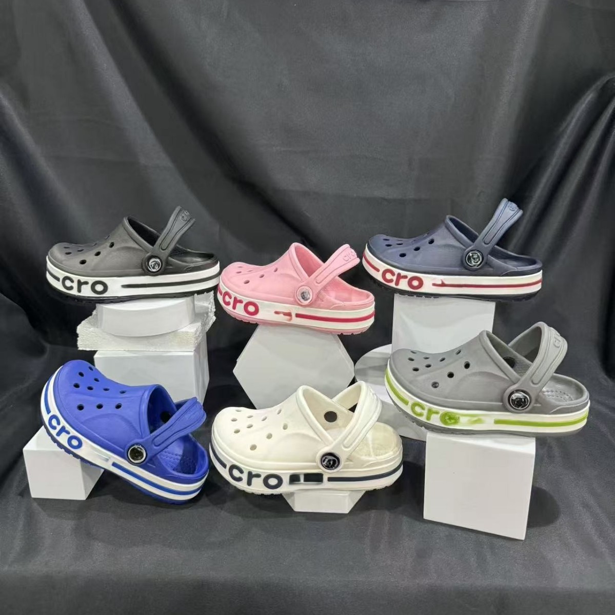 Guangzhou Croc Kidsren's Clogs, Beach Shoes, Non-Slip Sandals, Beiya Eva Slippers, Summer Baby Boys and Girls