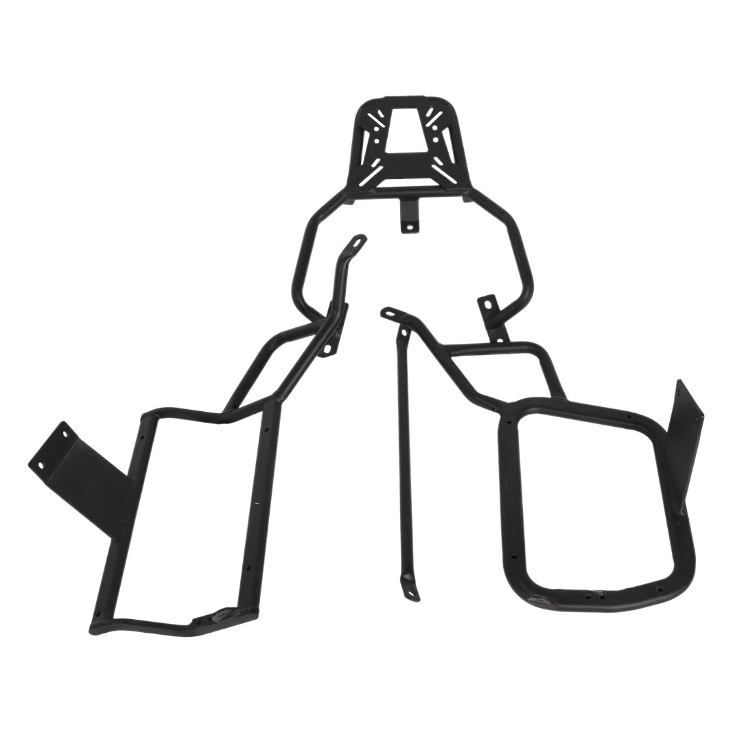 Adecuado para Longxin Wuji 650DS caja lateral de acero al carbono estante de la caja de cola estante de tres caja soporte estante de la cola