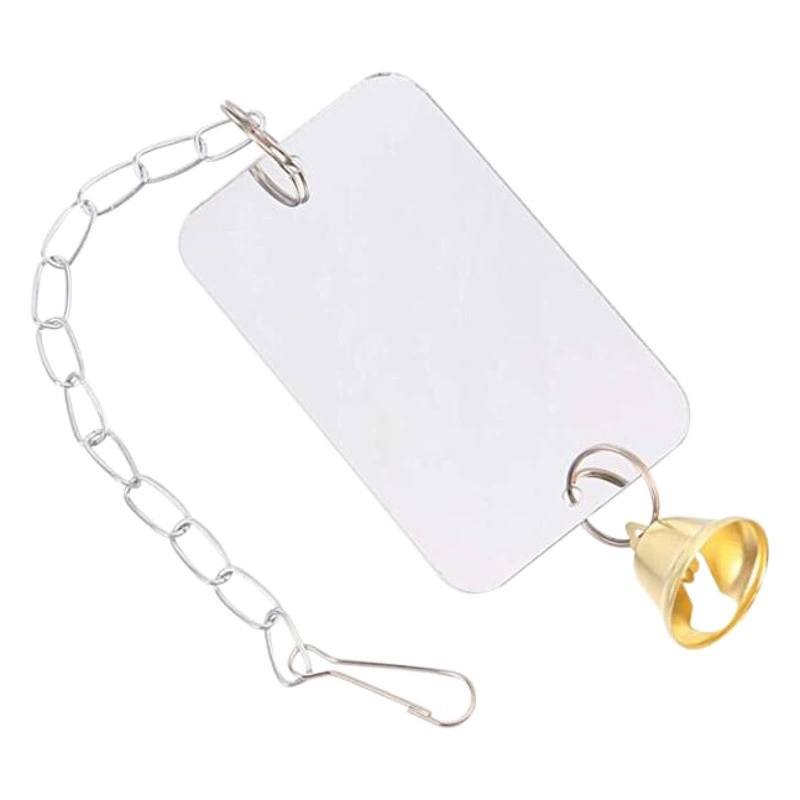 Попугай грызущий игрушка птица игрушка зеркало птица ЗЕРКАЛО