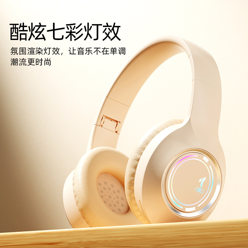 Headset wireless bluetooth heavy bass mu...