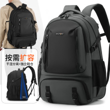 跨境大容量防泼水背包多隔层收纳包户外旅行扩容带鞋仓大学生书包