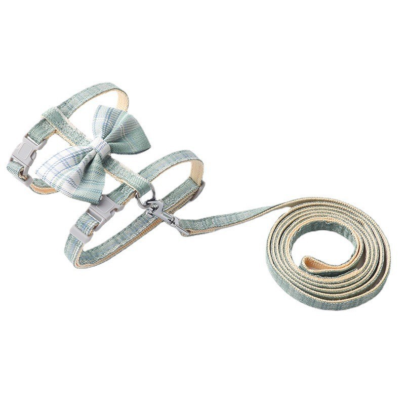 Nueva correa para mascotas ajustable reflectante anti-rotura pequeño perro gato cuerda fuera caminando perro gato pecho cuerda