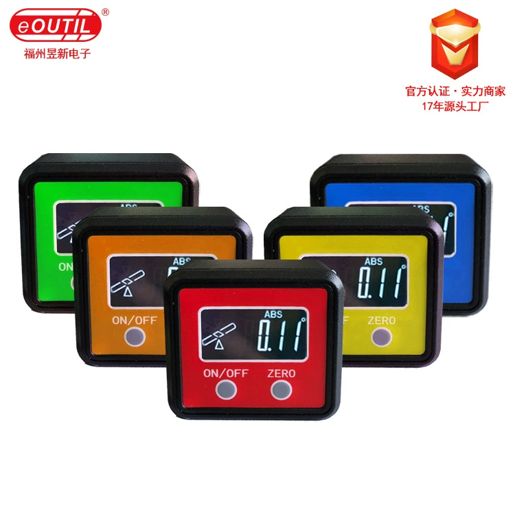 Мини цифровой уровень Магнитный Многофункциональный Сильный магнитный электронный мини Цифровой Инклинометр DL139 прямые продажи с завода