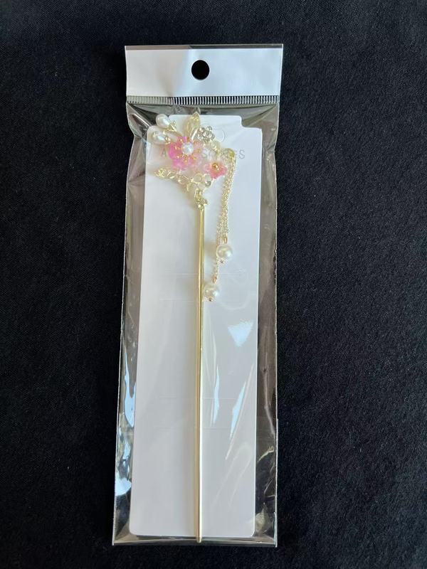 清冷感合金流苏发簪女高级感簪子复古气质发钗新中式古风汉服发饰|undefined