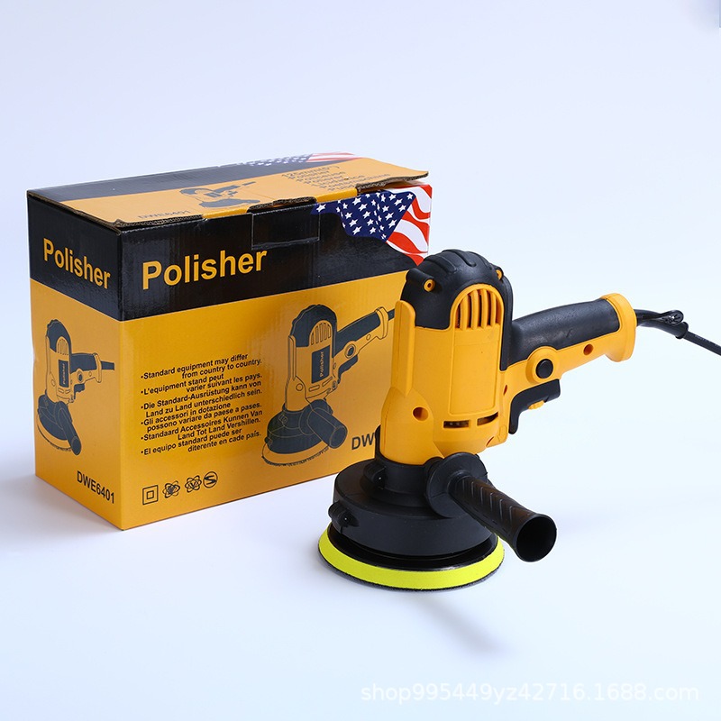 家用小型平面抛光机多功能划痕修复封釉机汽车抛光车用美容打蜡机
