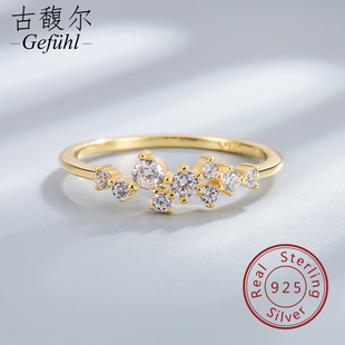���yS925С���OӋ�M���ָŮ��ָ�h�Ʒins����վ�羳silver ring
