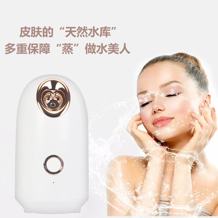 冷热双喷蒸脸器美容院专用家用补水喷雾机打开毛孔保湿热喷蒸脸仪|undefined