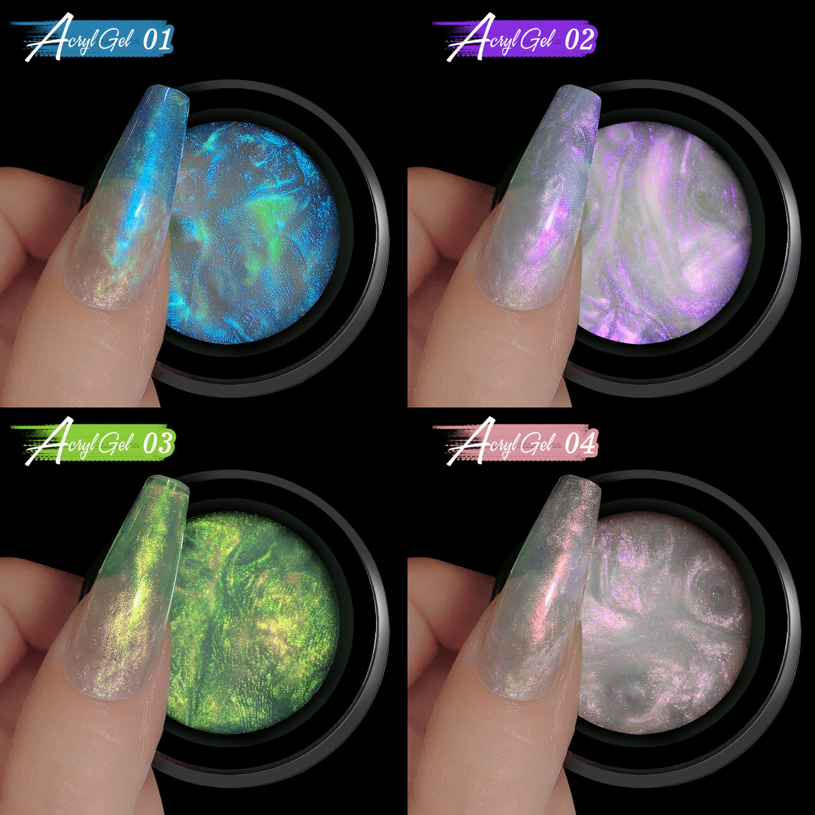 Casual Letter Plastic Nail Polish 1 Piece display picture 2