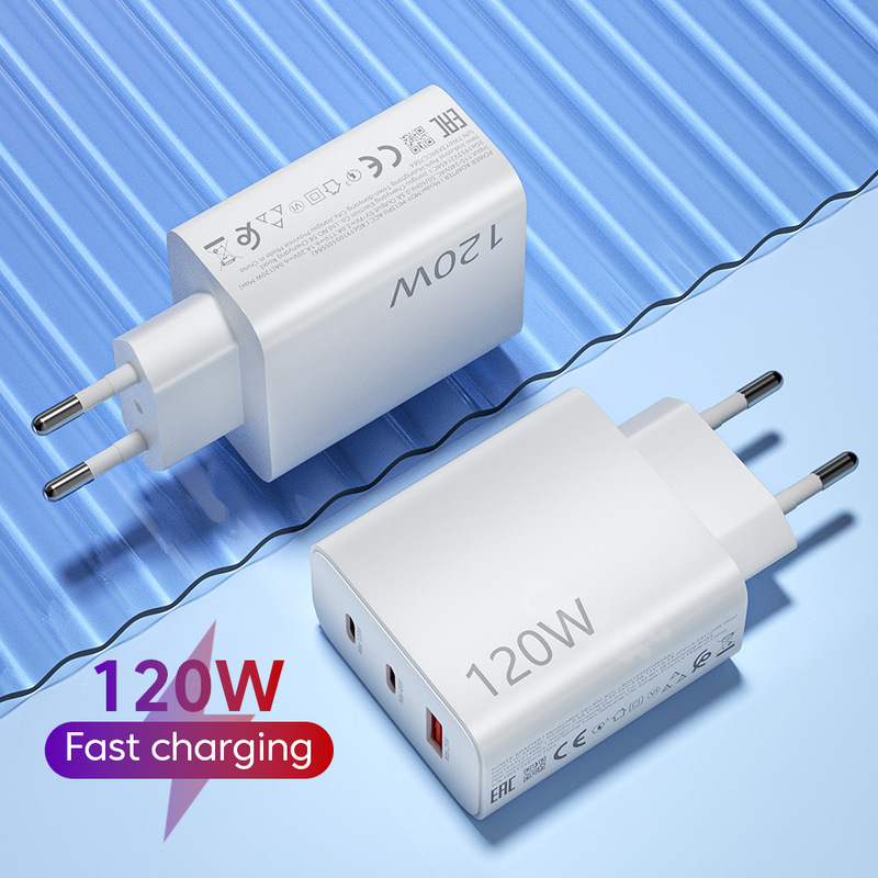 Cross-border new products apply 120W A CC gold standard speed charger head PD50W mobile phone charger