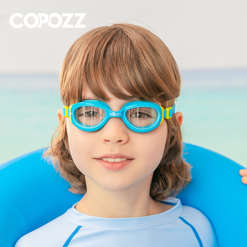 Gafas de Natación para Niños de 3-15 Años de PC Antiempañante