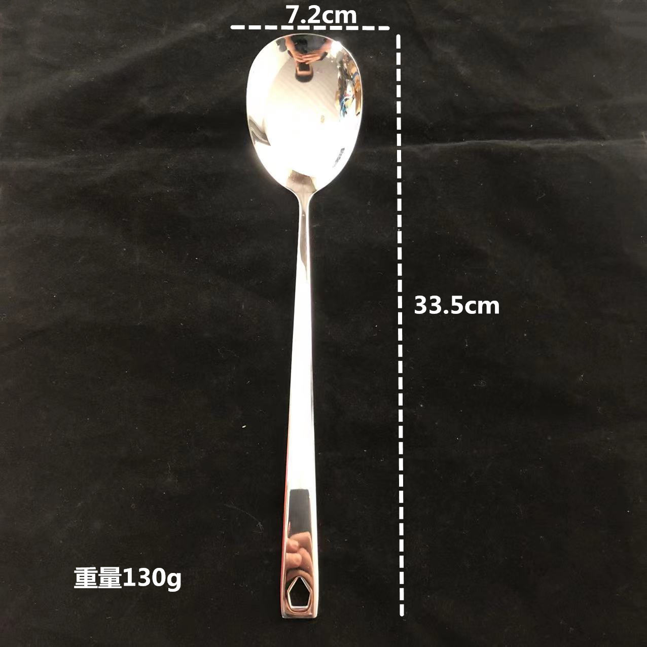 새로운 304 공공 숟가락 큰