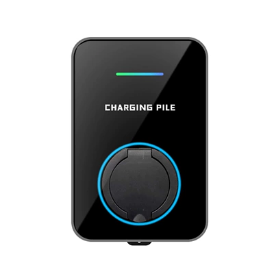 New Energy Charging Station European Standard Electric Vehicle Charging Gun Ac 32A Home Fast Charging Wall-Mounted Charging Station (Elektrikli avtomobil şarj stansiyaları) - indicator-light-model-7kw