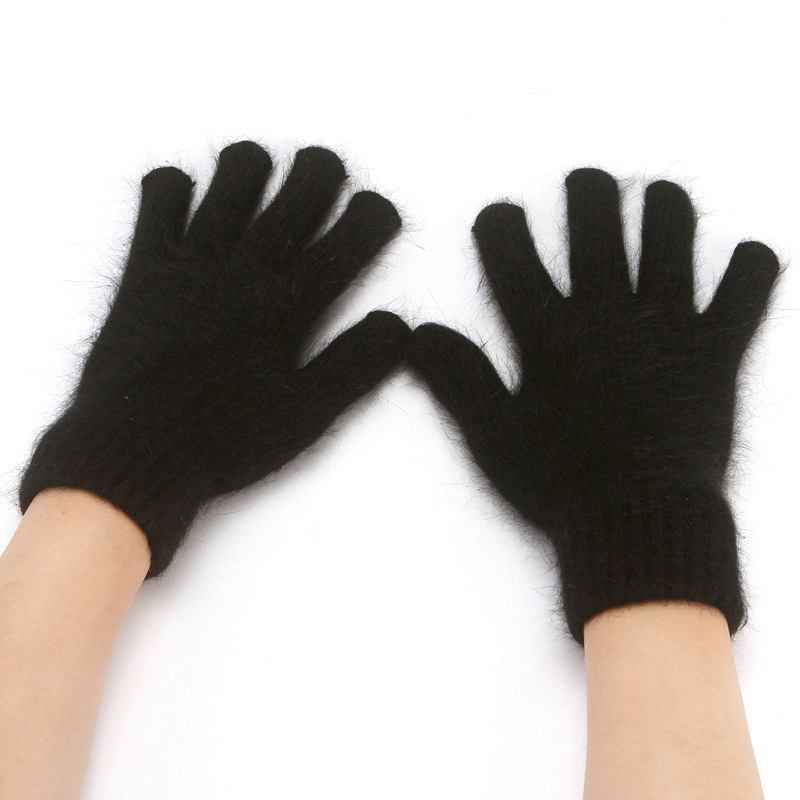 Solid color gloves