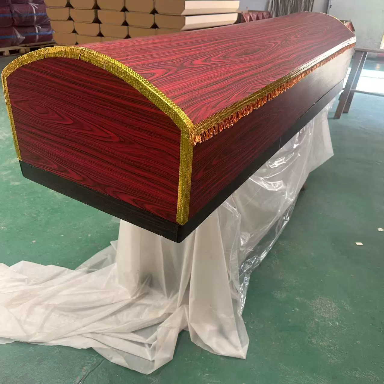 Оптовые поставки похоронных принадлежностей, гробов, бумажных гробов, для похоронных домов, кладбищ, одноразовые утолщенные бумажные гроба, кремационные гроба