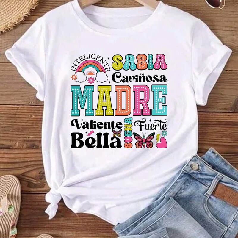 Smart, Intelligent, Cute, Brave, Beautiful, Kind, Strong Mom Printed Shirt Mom Shirt