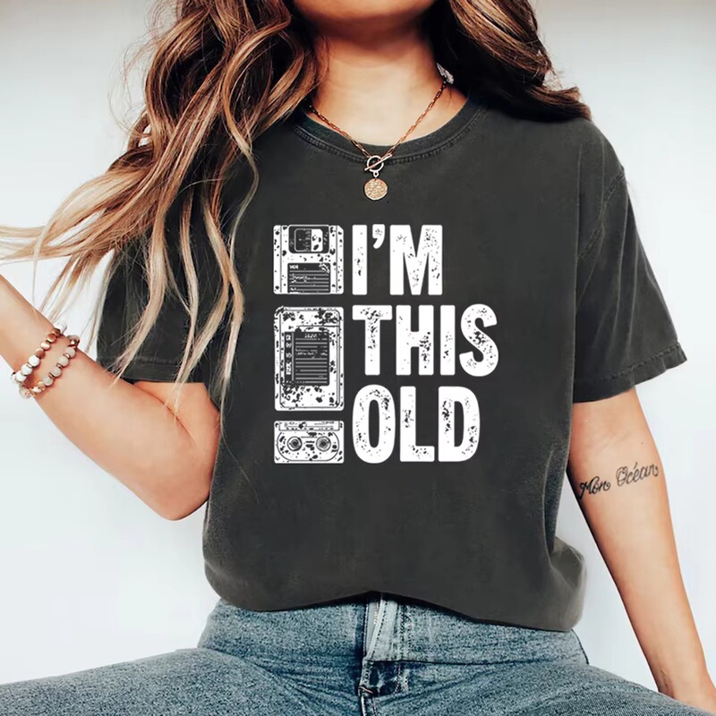I'm That Old T-Shirt Vintage TV Show Shirt Funny Old Man T-Shirt Women's Short Sleeve T-Shirt Retro Nostalgic T-Shirt I'm That Old T-Shirt Vintage TV Show Shirt Funny Old Man T-Shirt Women's Short Sleeve T-Shirt Retro Nostalgic T-Shirt
