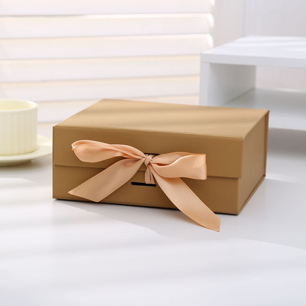 Caja plegable de una pieza Caja de embalaje de cinta Caja de regalo Caja de regalo de arco Caja de regalo de cumpleaños Caja de regalo de fiesta de San Valentín image 17