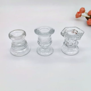 热销 王字烛台 杆蜡烛台 花底杆蜡烛台 杆蜡六角杆蜡蝴蝶杆蜡圆托
