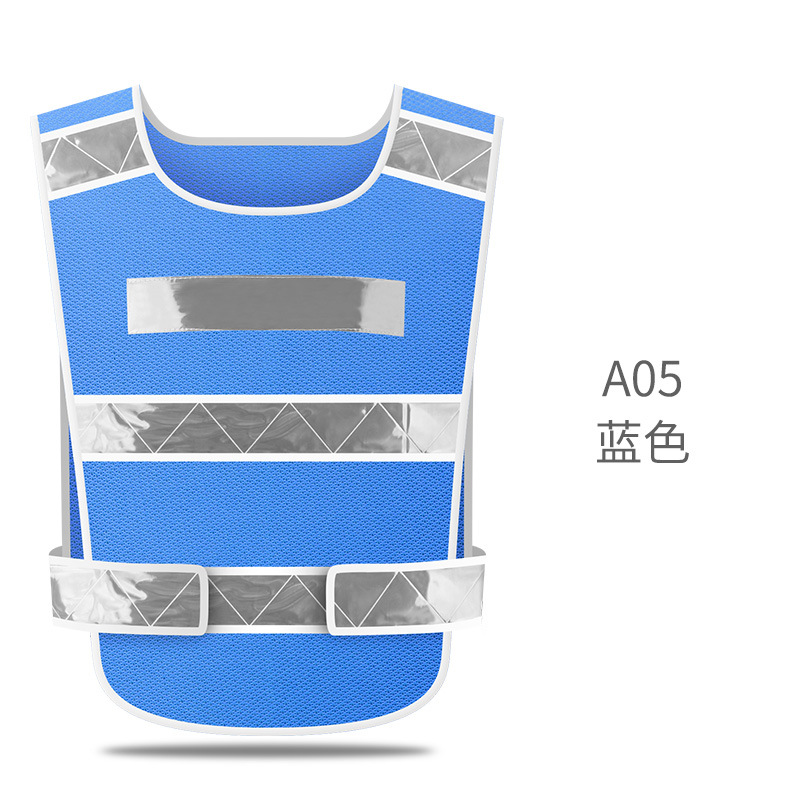 chaleco de seguridad reflectante de tráfico, chaleco de seguridad reflectante para automóviles, chaleco amarillo fluorescente de protección de seguridad del conductor