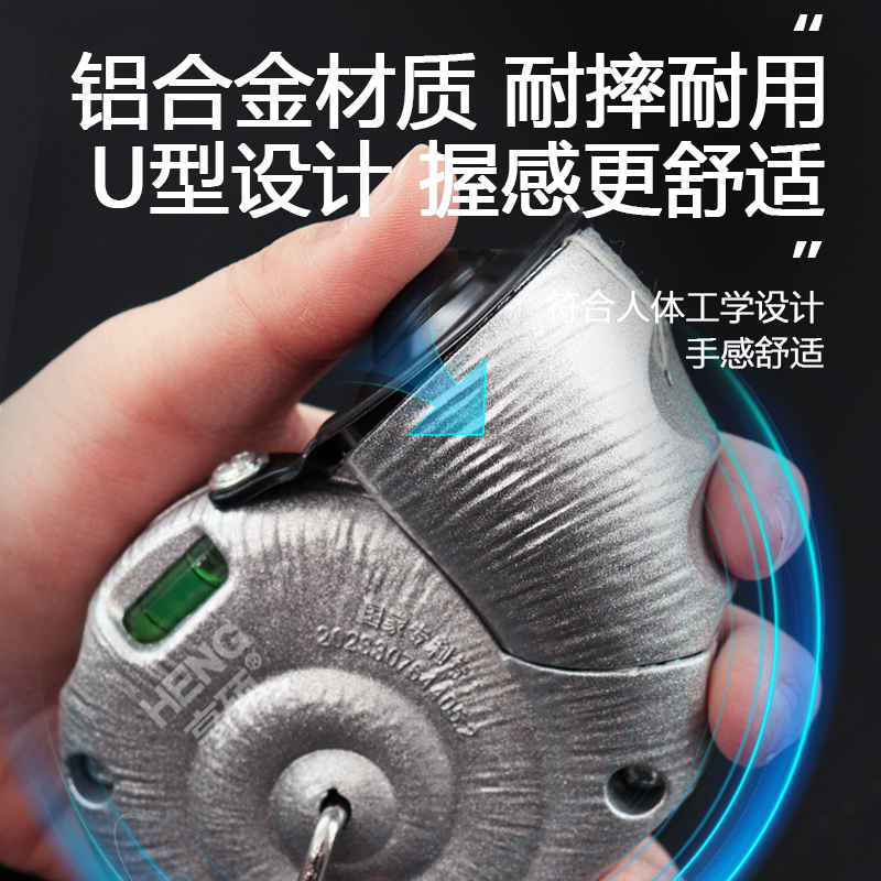 升级大号铝合金墨斗木工20米手摇式划线器水电工弹线放线工具