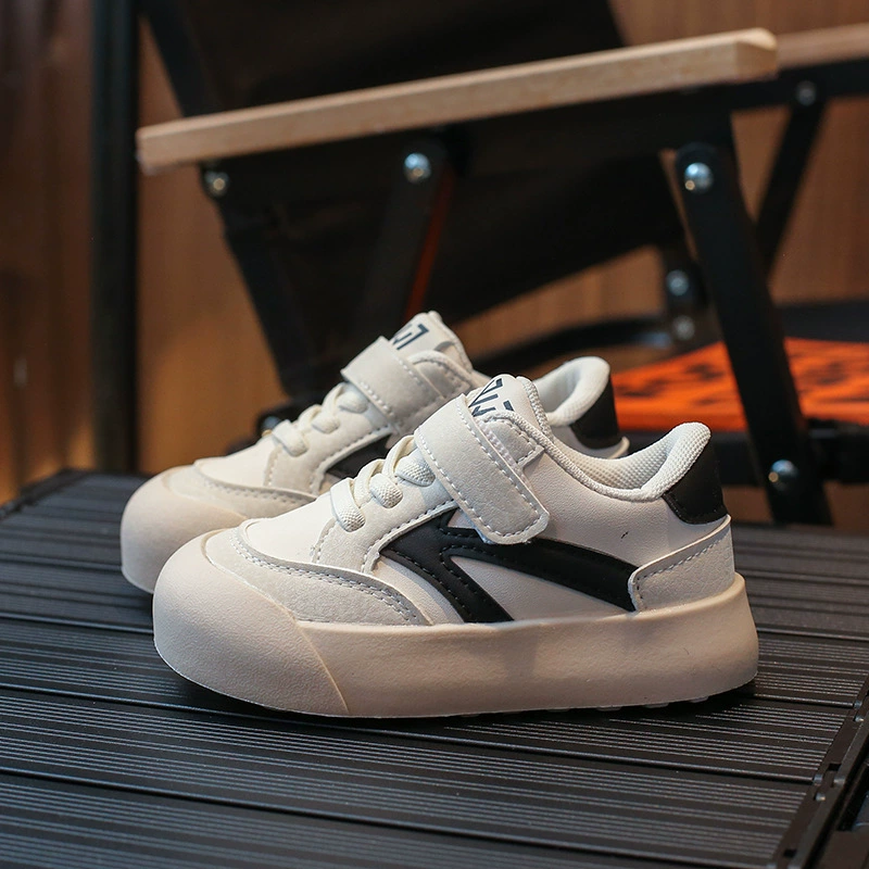 Children's sports shoes, light panel, sneakers for boys for early age, trend of season