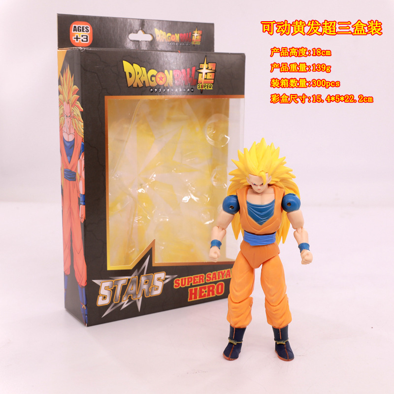 Dragon Ball adornos hechos a mano venta al por mayor Dragon Ball conjunto móvil adornos hechos a mano Vegeta Super Four Wu