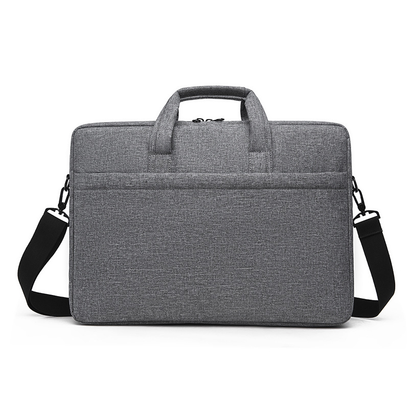 15.6 Pulgada bolso portátil airbag de gran capacidad bolso de computadora a prueba de choque portátil simple viaje de negocios maletín