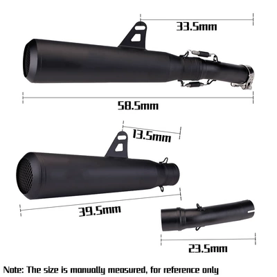 Exhaust pipe Cm500X Modified Middle Section