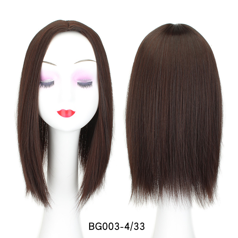 Women's Simple Style Multicolor Casual High Temperature Wire Straight Hair Wigs display picture 9