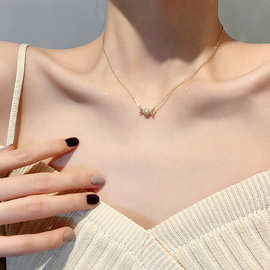 设计感趣味糖果项链女轻奢气质简约时尚配饰ins冷淡风锁骨链