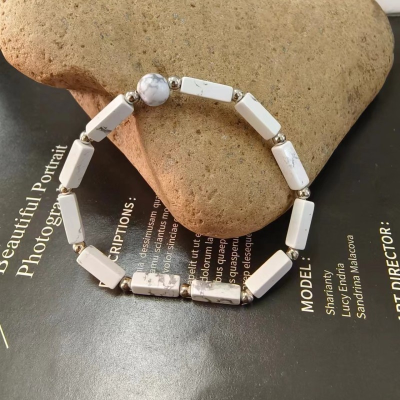 Casual Geometric Natural Stone Bracelets display picture 16