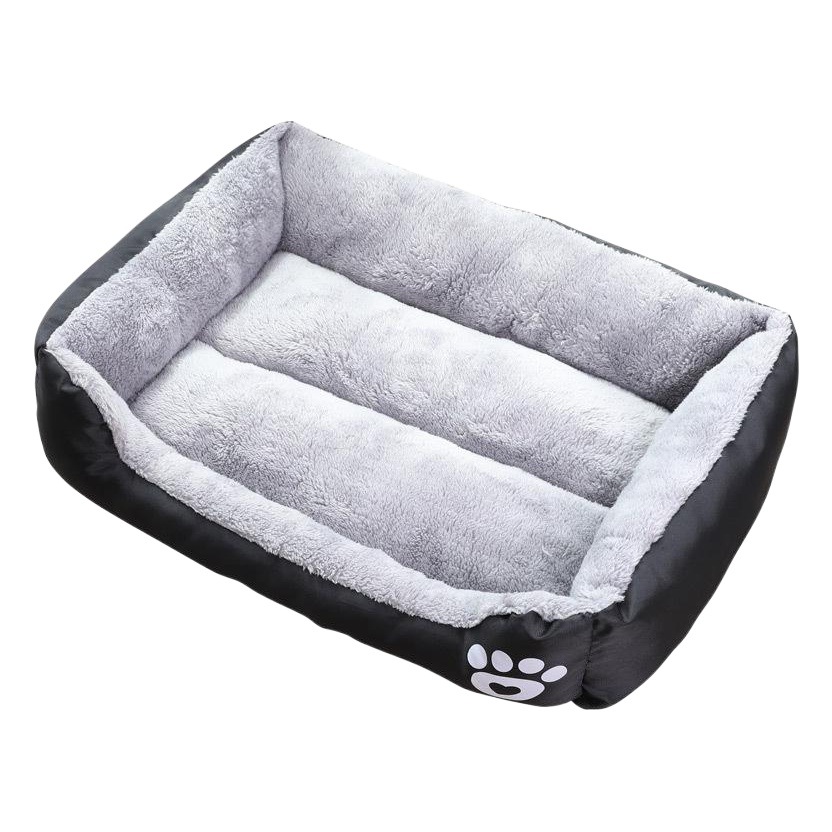 Perrera de invierno cálido peluche grande, mediano y pequeño perro golden retriever mascota nido corto de felpa gato nido perro estera perro casa cuatro estaciones
