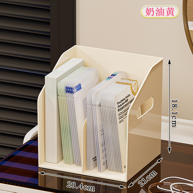 Caja de almacenamiento de cosméticos, escritorio, caja de almacenamiento de alta calidad, tocador de gran capacidad, productos para el cuidado de la piel, máscara de lápiz labial, estante de almacenamiento