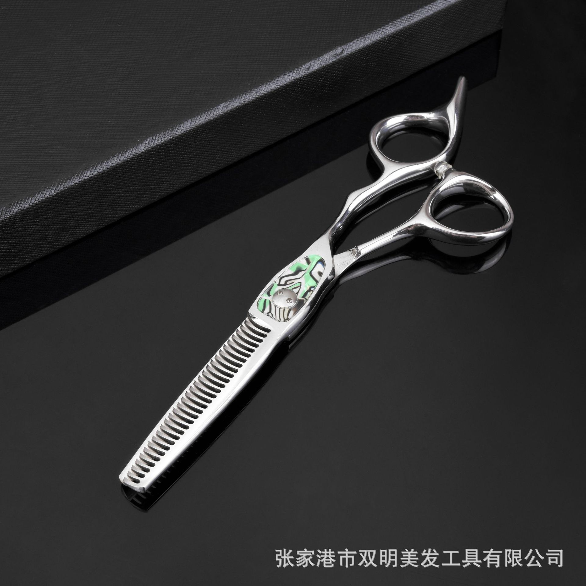 国潮美发剪刀批发 中国风 牙剪 平剪 刘海剪刀 6MAX 个性 时尚