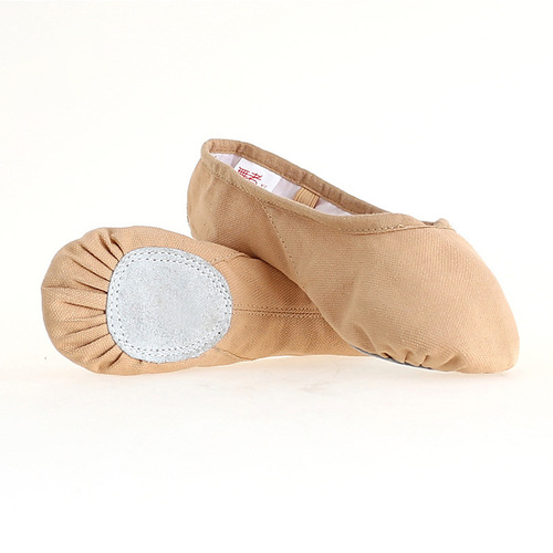 Adult dance shoes, cloth toe soft-soled ballet shoes, ethnic dance cat claw shoes, yoga shoes, body shoes, women's ballet practice dance shoes