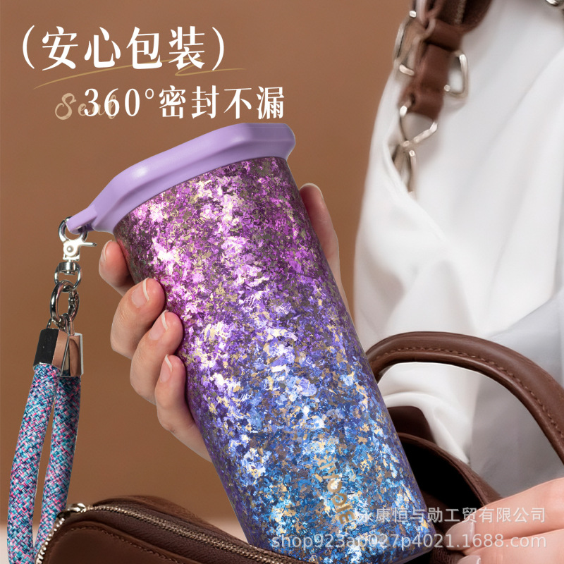 新款纯钛保温杯便捷咖啡杯轻奢高档礼品礼盒刻字杯车载随行杯钛杯|undefined