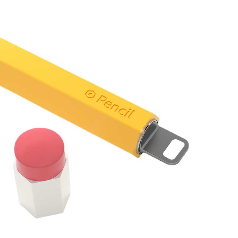 Aplicable a Apple pencil1 Generación 2 Generación Apple pen funda de silicona Stylus anti-balanceo resistente a la caída antideslizante funda protectora