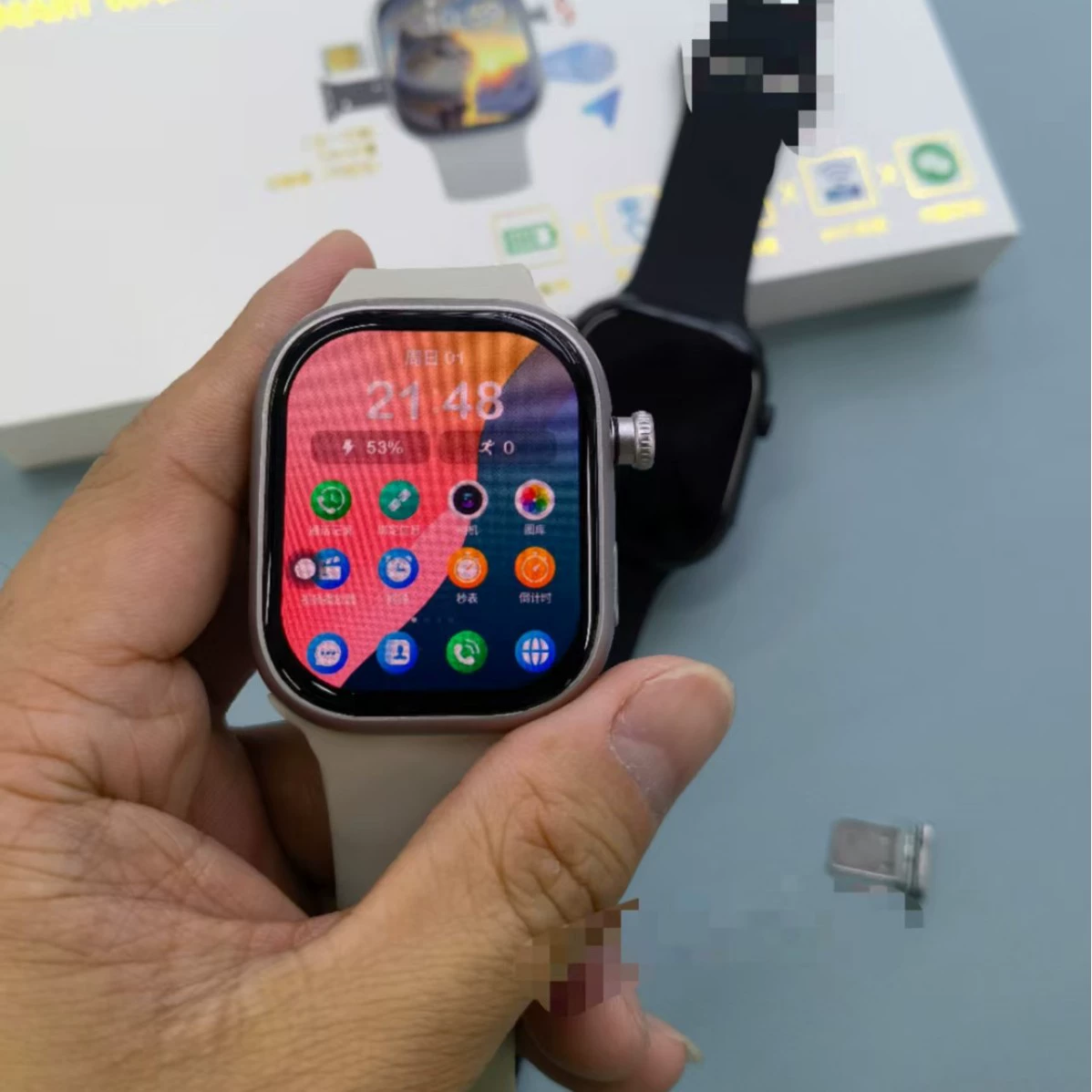 Новый Spreadtrum W527 чип Huaqiangbei S16 топовая версия 5G WiFi восьмиядерный 4G смартфон спортивные часы