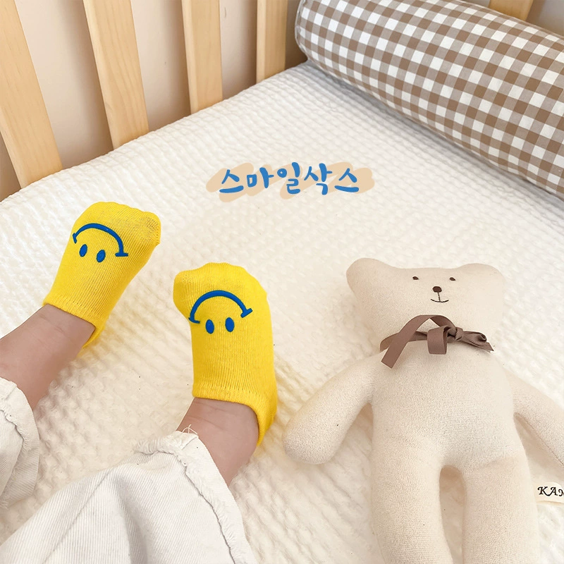 Children's spring summer colored socks for men and women, wholesale