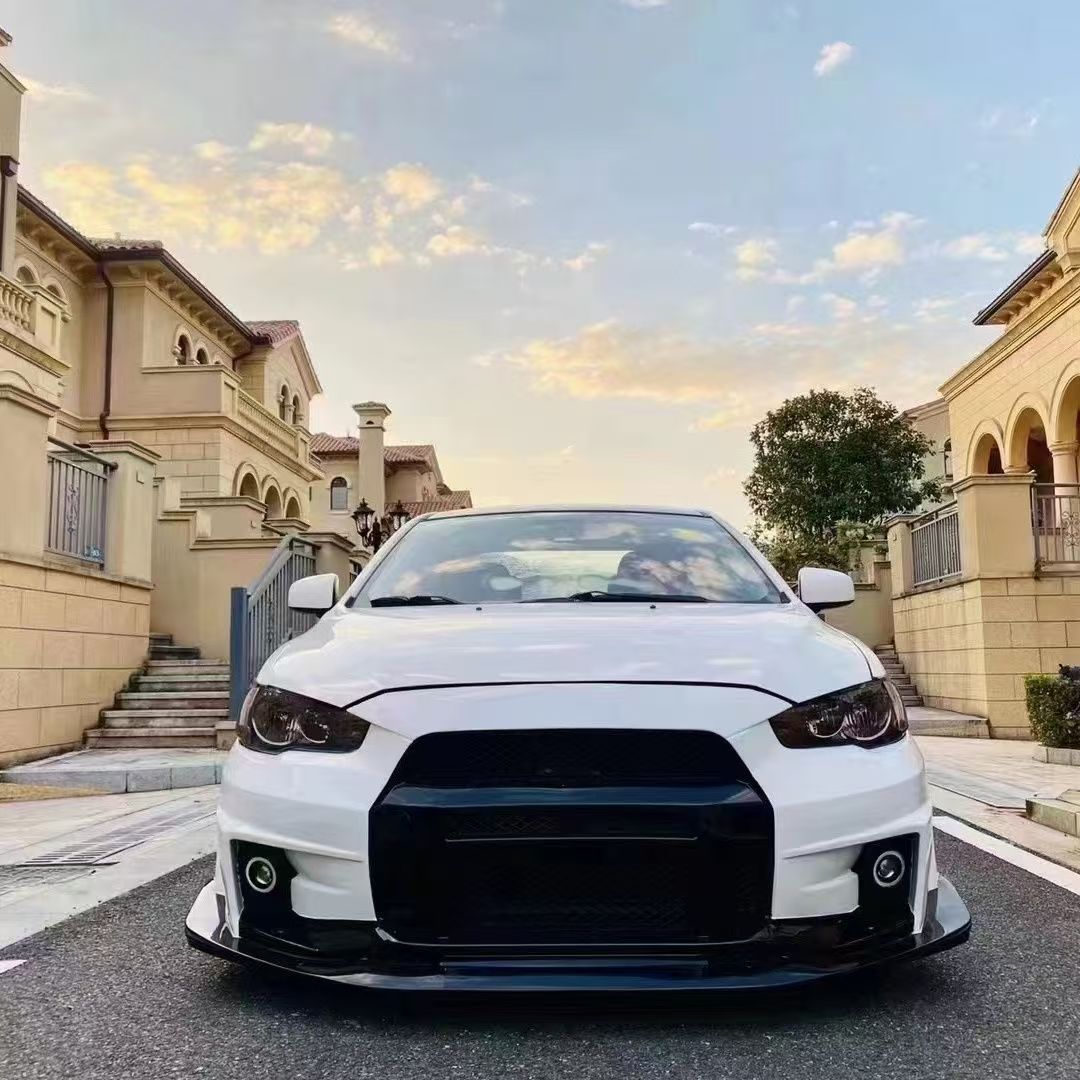 Suitable for 09-13 Mitsubishi Lancer Varis3, including the front bumper, rear bumper, and body kit for modification