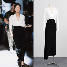 连衣裙;时尚休闲套装;毛衣