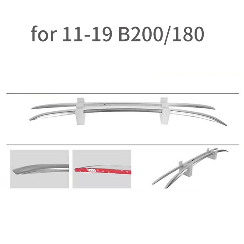 Aplicable a 11-19 B200 portaequipajes barra transversal B180 techo portaequipajes B200 modificado estante de viaje especial