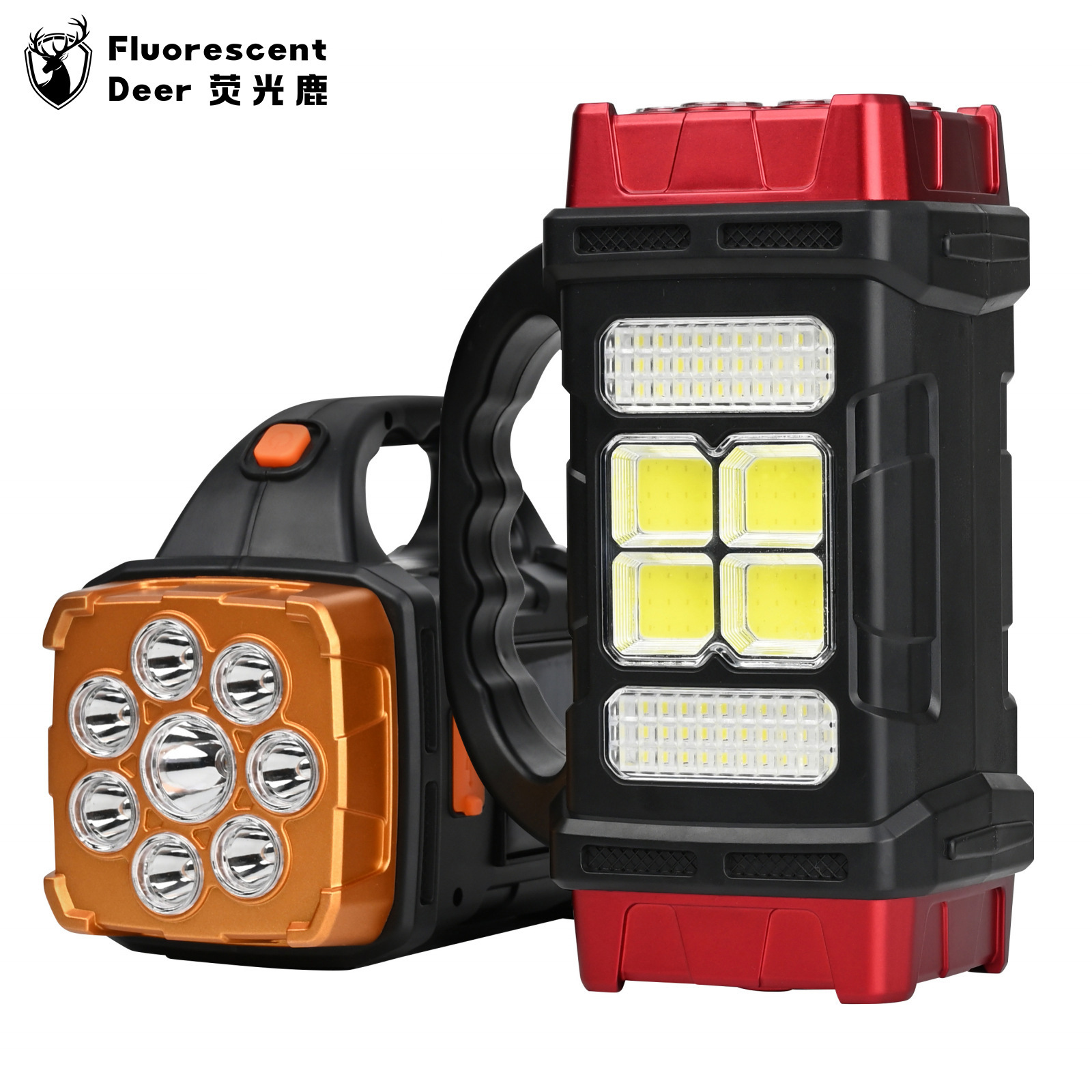 더블 헤드 램프 트럼펫(골드)