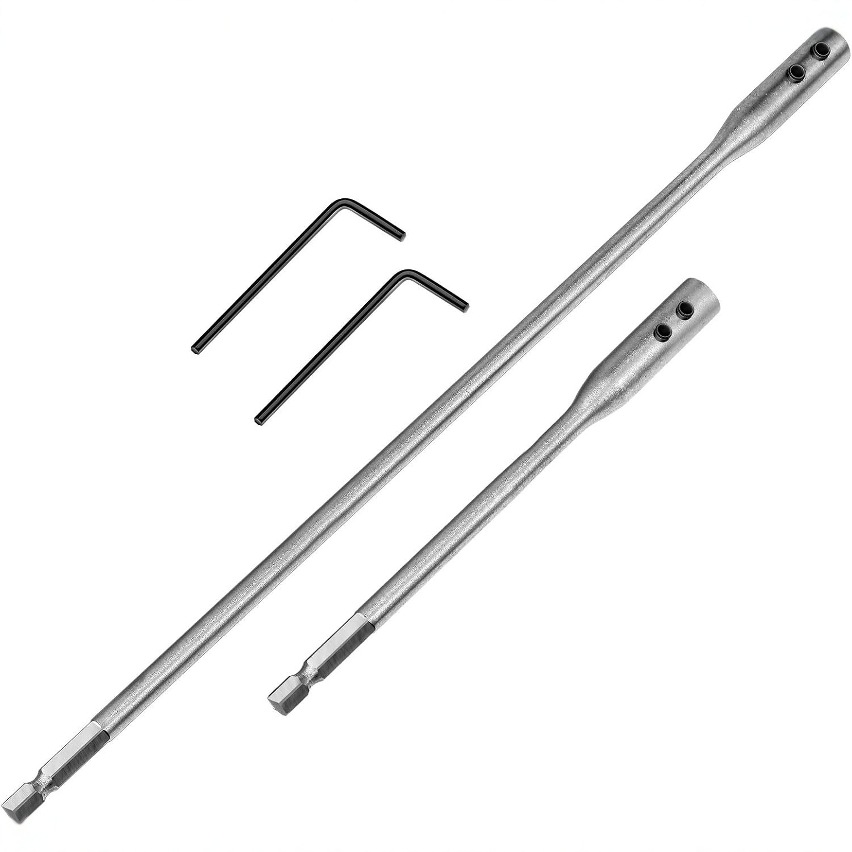 300mm150mm钻头延长杆连接杆快换柄连接1/4六角柄高碳钢加长杆