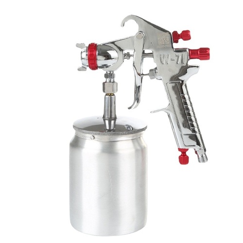 Manufacturer hot selling W-71 upper and lower pot spray gun car topcoat furniture wood paint high atomization pneumatic spray gun