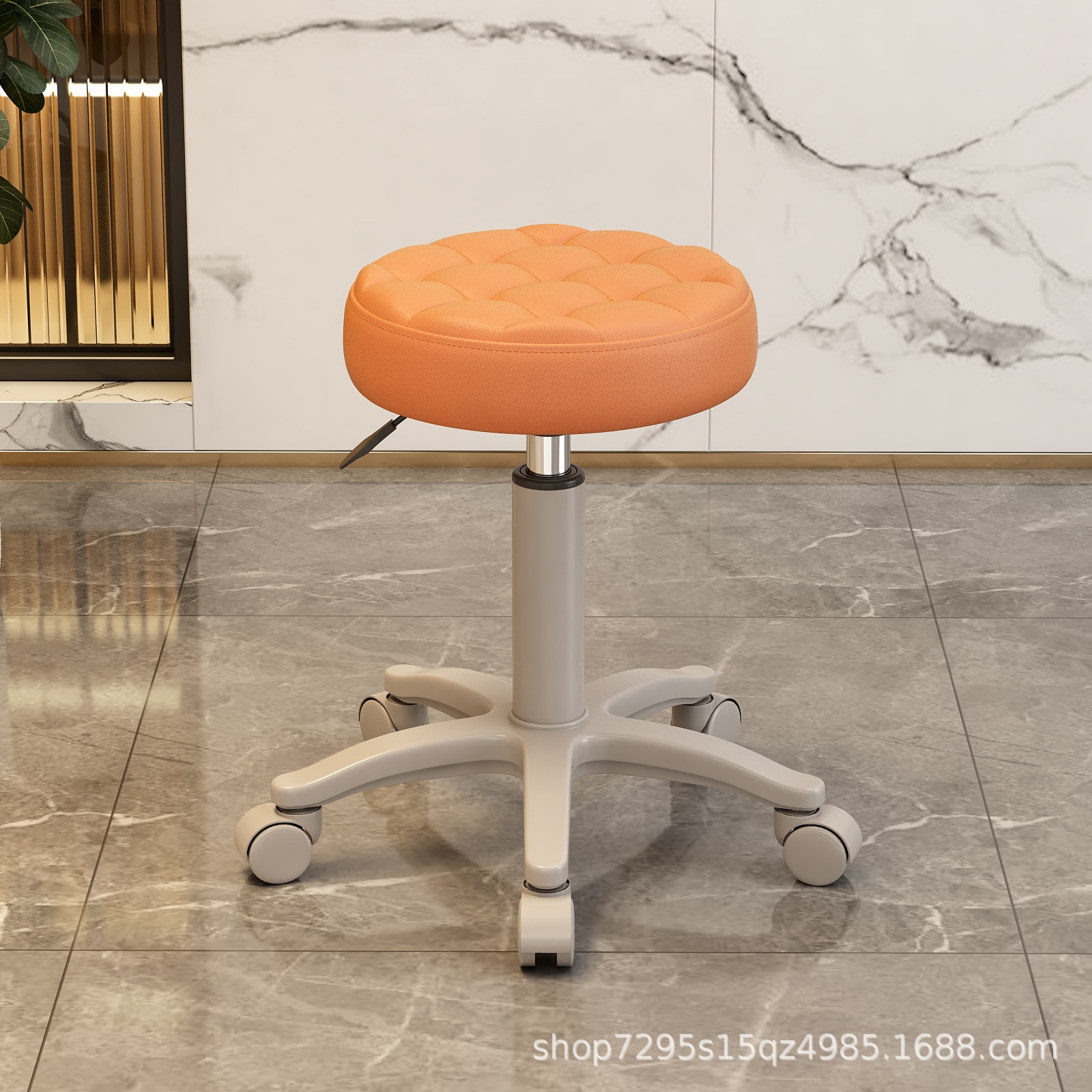 Fábrica directa taburetes de belleza elevación polea rotativa manicuría silla de maquillaje salón de belleza peluquería