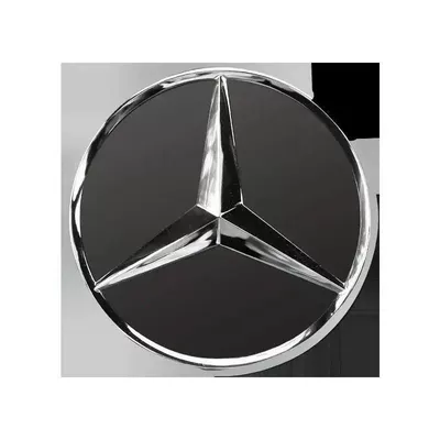 Mercedes-Benz steering wheel emblem: Car logo